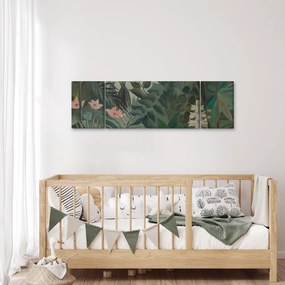 Obraz - Henri Rousseau, The Equatorial Jungle, reprodukcje (170x50 cm)