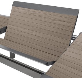 Komplet aluminiowy VERMONT 1 + 12 (antracyt)
