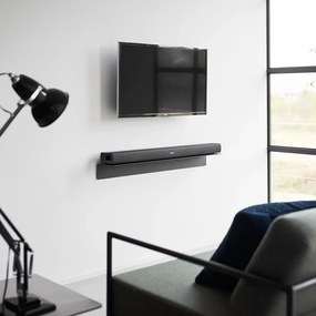 Czarna metalowa półka 90 cm – YAMAZAKI