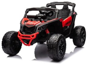 Baby Mix Elektryczny samochód dla dzieci Buggy Hornet, czerwony