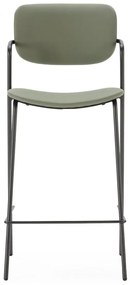 Hokery w kolorze khaki zestaw 2 szt. (wysokość siedziska 68 cm) Maika – Marckeric