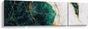 Obraz - Turkusowy marmur (170x50 cm)