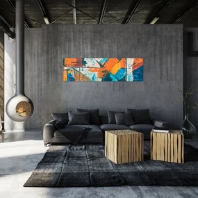 Obraz - Abstrakcja (170x50 cm)