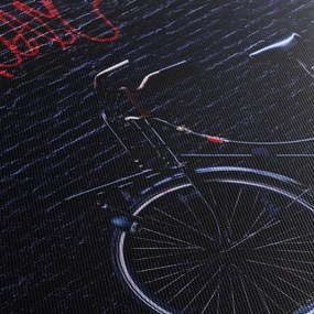 Obraz roweru w Amsterdamie (70x50 cm)