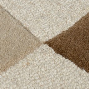 Brązowo-beżowy wełniany dywan 120x170 cm Glow – Flair Rugs