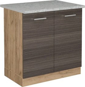 Szafka pod zlew szlachetna szarość 80x60x81.6 r-line