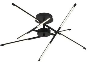 Rabalux 71338 - LED Żyrandol natynkowy HENLI2 LED/40W/230V 3000K czarny