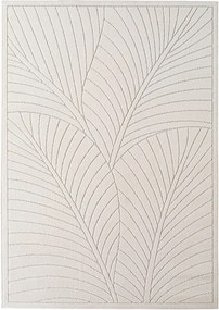 Dywan uniwersalny Nova 3D Listki kremowy 160 cm x 230 cm