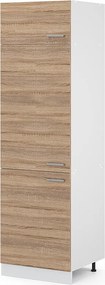 Szafka na lodówkę sonoma 60x57.2x206.8 r-line