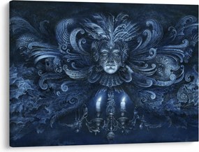 Obraz - Ciemny barok (70x50 cm)