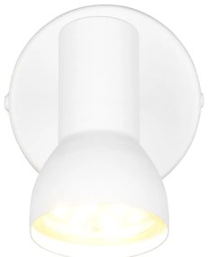 Biała lampa punktowa ø 8 cm Cantar – Trio