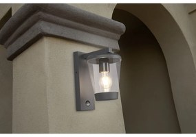 Lampa zewnętrzna z czujnikiem ruchu (wysokość 28 cm) Cavado – Trio