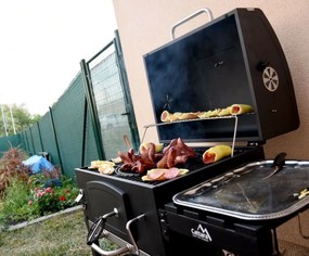 Cattara 13040 Grill na węgiel drzewny Royal, 102 x 60 x 106 cm