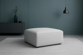 Pufa Cursal – 80 x 102 x 40 cm, jasno szary Raven 6, nowoczesny design