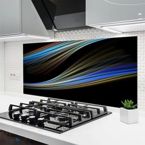 Panel Szklany do Kuchni Minimalistyczny Akcent Graficzny