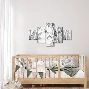 Obraz - Las bambusowy (125x70 cm)
