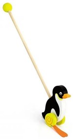 Viga toys drewniany pchacz pingwin