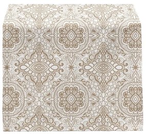 Bieżnik 40x130 cm Beige Mandala – Mila Home
