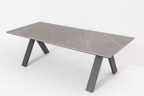 Doppler NOVA - ogrodowy stół aluminiowy 240 x 100 x 73,5 cm - Towar z drobną wadą (N588)