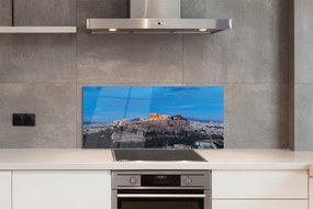 Panel Szklany Klasyczna Panorama Aten