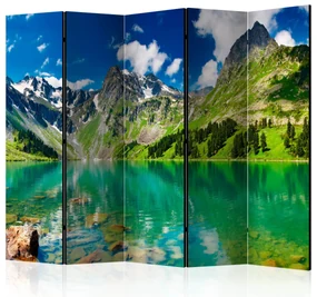 Parawan jednostronny Pejzaże 225x172 cm 5-częściowy zielony ARTGEIST B