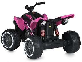Elektryczny quad dla dzieci, 12V, różowy