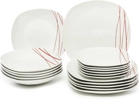 Domestic Sencilla 18-częściowy zestaw talerzy, MÄSER