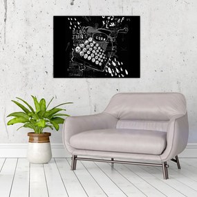 Obraz - Rysunek w stylu Banksy (70x50 cm)