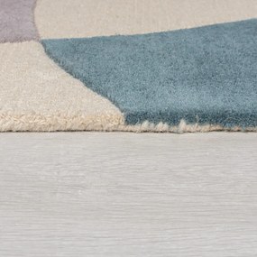 Niebiesko-beżowy dywan wełniany 230x160 cm Glow – Flair Rugs