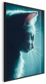 Plakat Nocny włóczęga 21x30 cm z ramą czarną bez marginesu ARTGEIST B