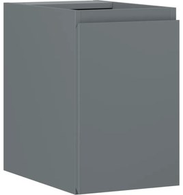 Mexen Orio szafka łazienkowa podumywalkowa 30 cm, 1 drzwi, grafit mat - 91A11-03047-1-BF66