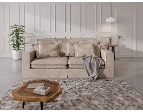 Jasnobrązowa sofa 236 cm Nora – Ropez