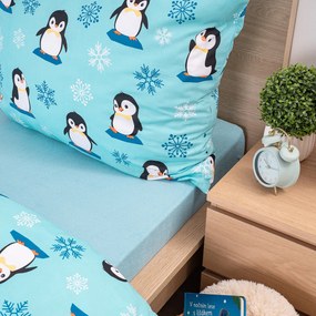 4Home prześcieradło frotte jasnoniebieski, 90 x 200 cm, 90 x 200 cm