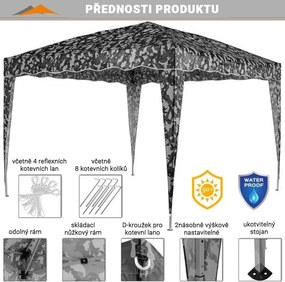 INSTENT BASIC Namiot ogrodowy, 3 x 3 m, Urban