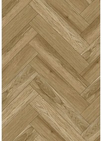 Mexen Manhattan panele winylowe jodełka 635 x 127 mm SPC 6,5 mm, podkład IPEX 1,5 mm, 4 V-Fuga, Dąb - F1173-0635-127-505-4V1-01