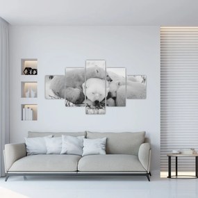 Obraz - Niedźwiedzie polarne (125x70 cm)