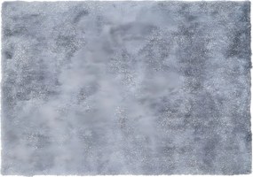 Dywan shaggy GLITTER 160 x 230 cm - Srebrny