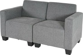 Modułowa sofa 2-osobowa Moncalieri,  szary