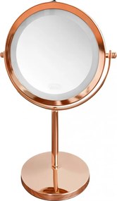 Lusterko Do Makijażu PREMIUM Kosmetyczne POWIĘKSZAJĄCE 10X Podświetlane LED