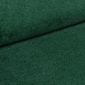 Promocja Łóżko tapicerowane boxspring GLORIEN VELVET 160x200 cm ciemnozielone II gatunek