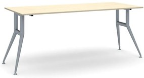 Stół konferencyjny do biura WIDE, 180x80 cm, brzoza