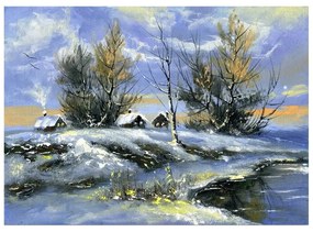 Obraz 70x50 cm Winter – Wallity