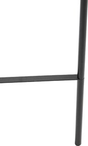 Inteligentna lampa podłogowa czarna z WiFi A60 przydymione szkło - Bliss