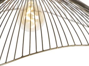 Designerska lampa wisząca mosiądz 64 cm - Pia