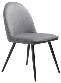 Szare krzesło Minto – Unique Furniture