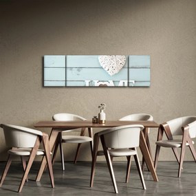 Obraz - I love home (170x50 cm)