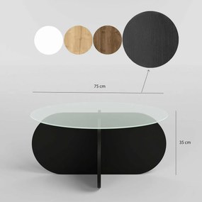 Stolik konferencyjny Bubble Black