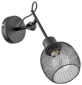 Kinkiet POLO 1xE27/15W/230V czarny