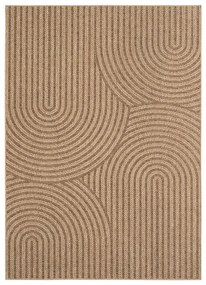 Brązowy dywan odpowiedni na zewnątrz 120x170 cm Timber 1401 – Ayyildiz Carpets