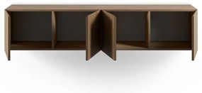 Szafka pod TV w dekorze dębu w naturalnym kolorze 180x38x35 cm Daroca – Marckeric
